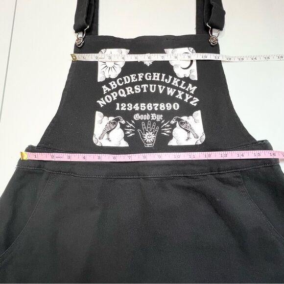 Hot Topic Spirit Ouija Board Skirtall Overall Jumper Dress XL EUC - Picture 6 of 13